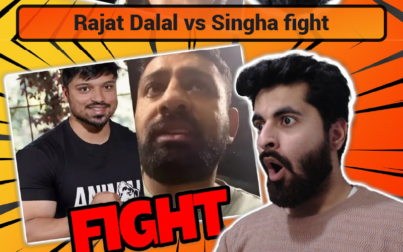 Rajat Dalal vs Singha fight